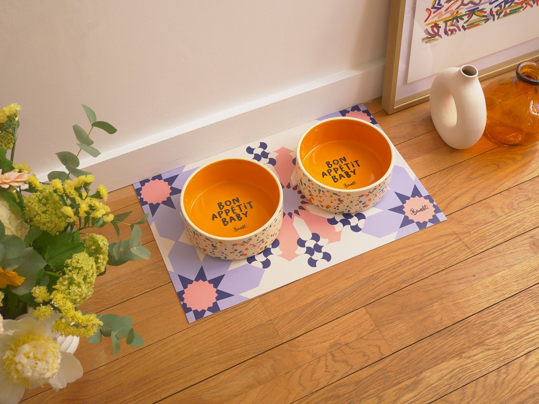 Kit Tapis + Gamelles