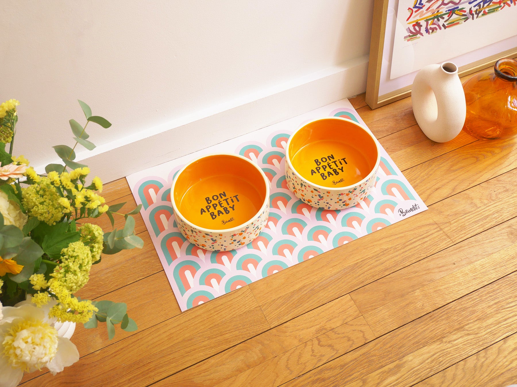 Kit Tapis + Gamelles