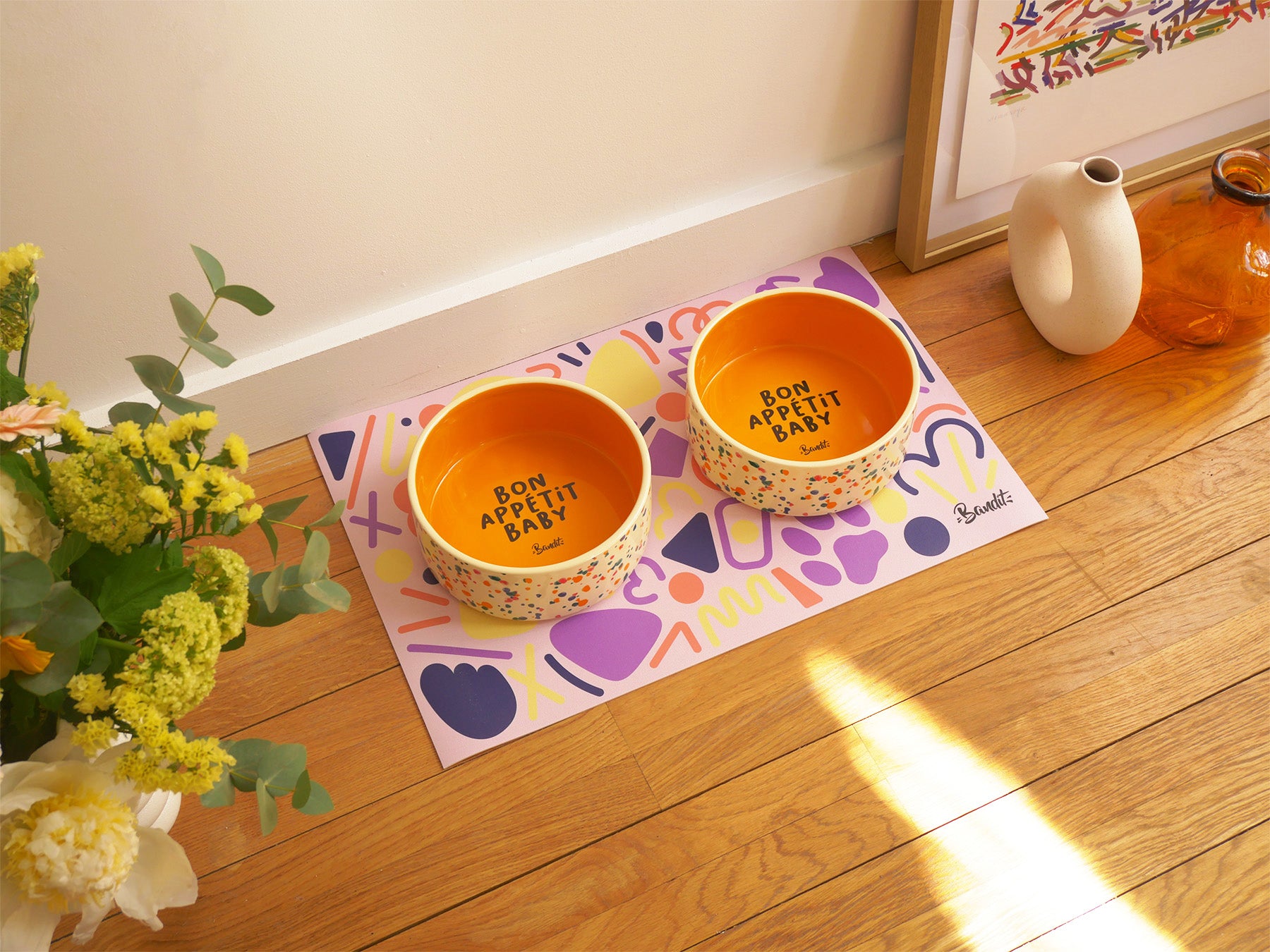 Kit Tapis + Gamelles