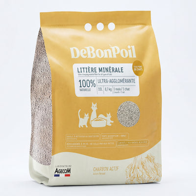 Litière minérale pour tous les chats (x2)