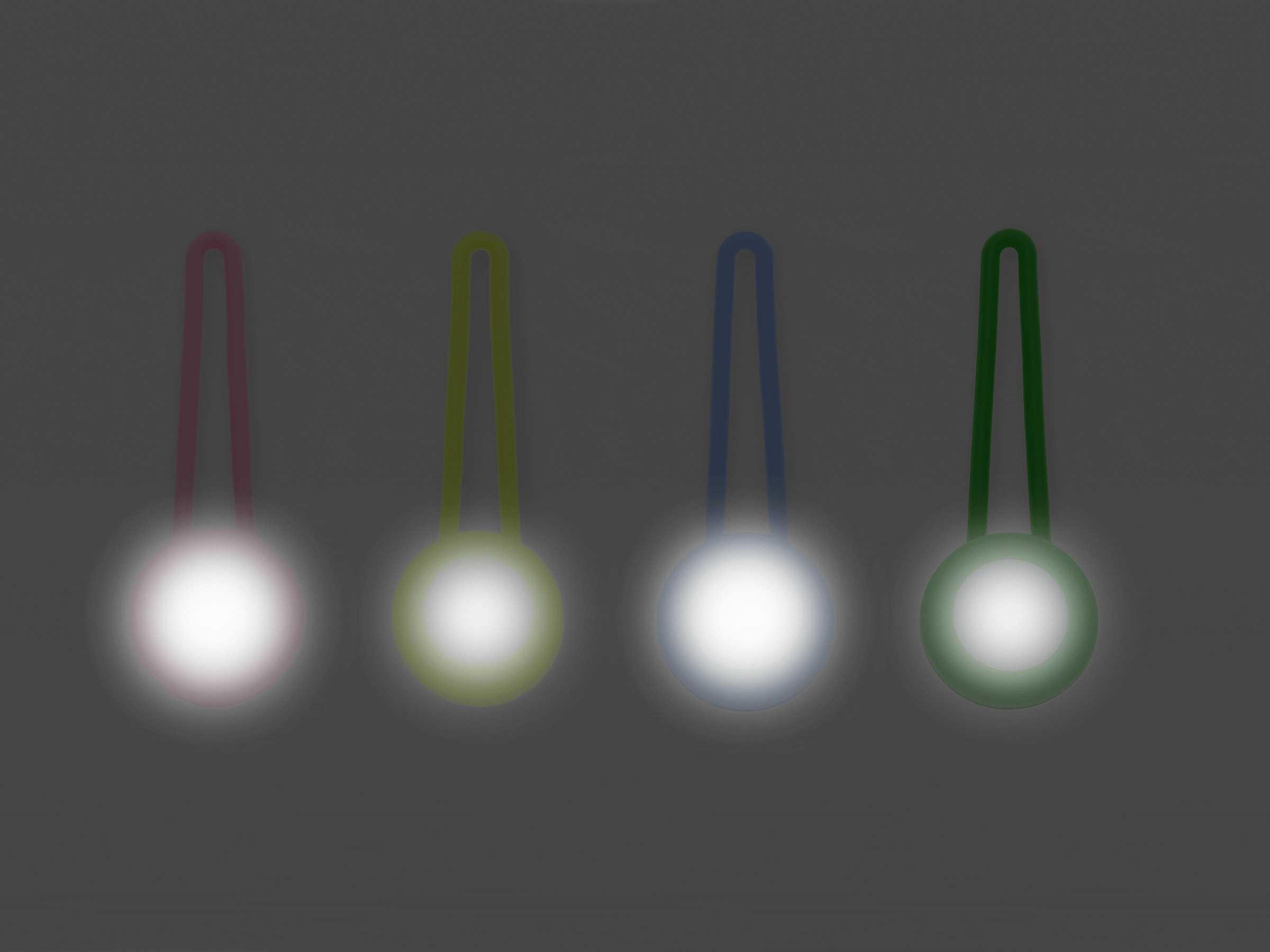Pendentif lumineux pour balades nocturnes