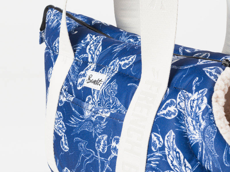 SAC DE TRANSPORT - Toile de jouy
