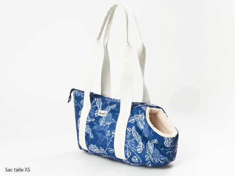 SAC DE TRANSPORT - Toile de jouy
