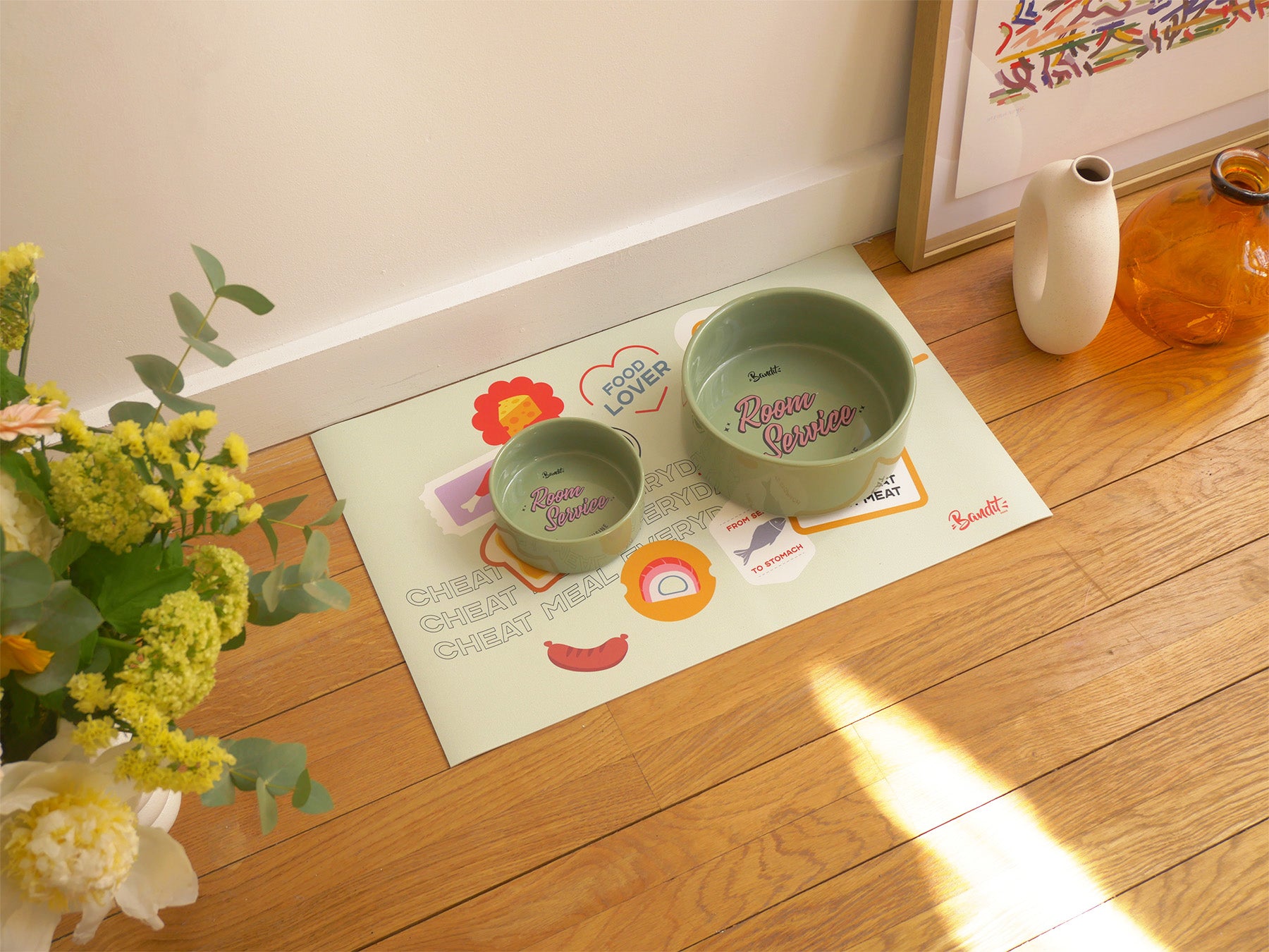 Kit Tapis + Gamelles
