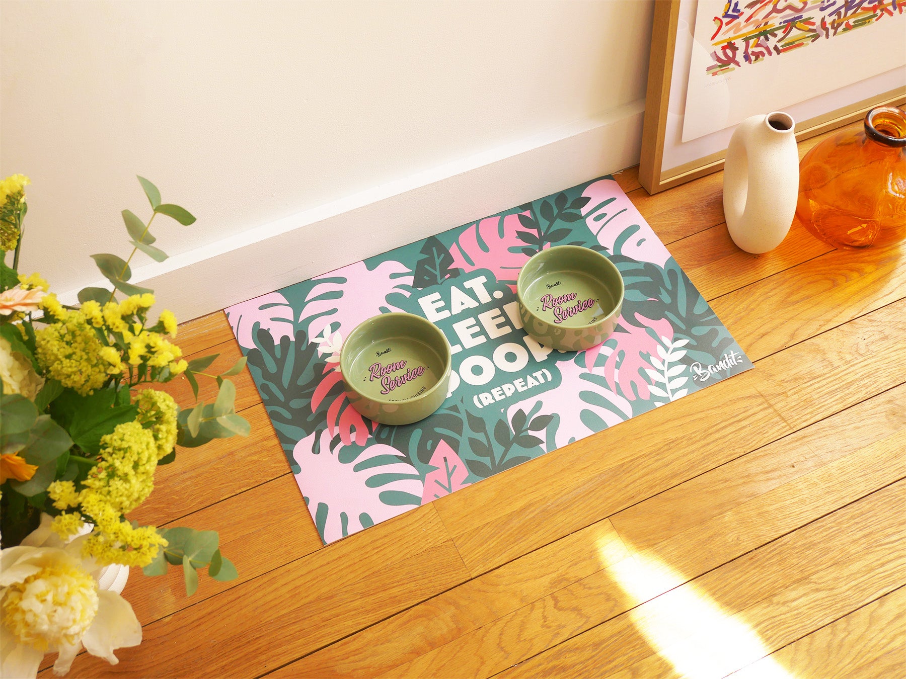 Kit Tapis + Gamelles
