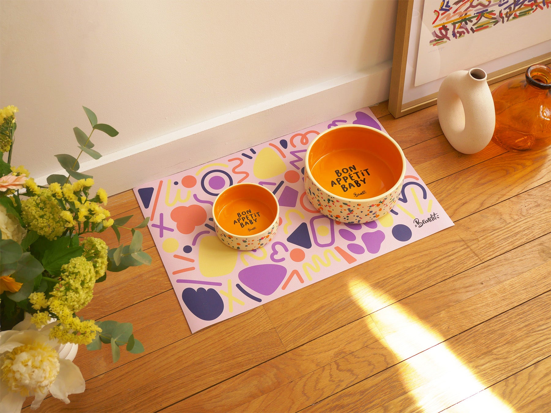 Kit Tapis + Gamelles