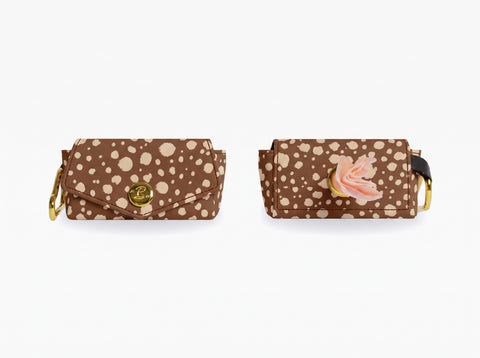 Pochette pour sacs à crottes motif Faon