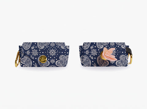 Pochette pour sacs à crottes motif Minuit