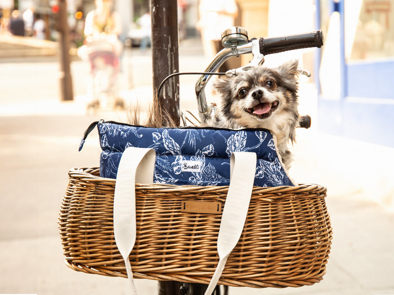 SAC DE TRANSPORT - Toile de jouy