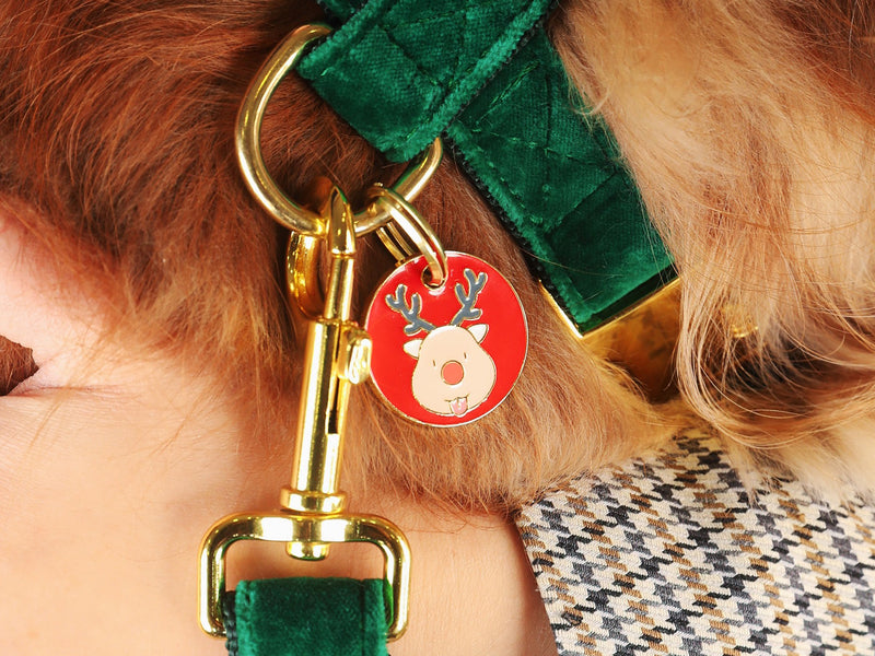 Médaille renne de Noël